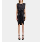 Robe Courte Noire À Paillettes Femme