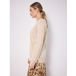 Pull cachemire Leopoldine BEIGE CHINE
