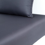 BOSS Home - Drap housse en satin de coton blanc, Loft