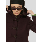 Manteau Manoela-Figue en Laine Froide