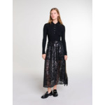 Jupe longue à sequins