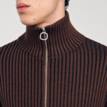 Cardigan côtelé