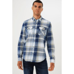 Men Shirt Blue