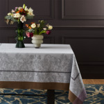 Yves Delorme - Nappe en lin rose, Perse