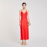 Robe fluide à bretelles