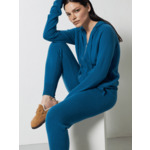 Pantalon jogging cachemire Pauline PETROLE