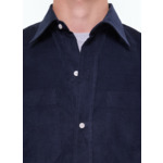 Chemise en velours côtelé certifié