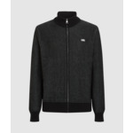 STACK PATCH ZIP CARDIGAN