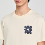 T-shirt à détail fleur