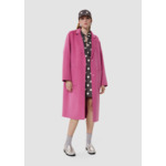 Manteau Martinus-rose en laine double face