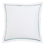 TAIE D'OREILLER | Breteuil - Blanc/Vert