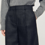 Pantalon de costume à carreaux
