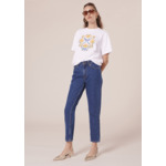 T-Shirt Taraclub-Blanc en Coton