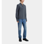 Polo Gris En Coton Homme