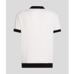 TEXTURED KNIT POLO