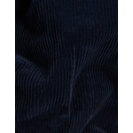 Blazer gabin en velours côtelé marine