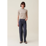 Pull laine col montant