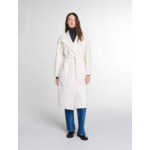 Manteau mi-long double face