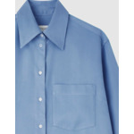 Chemise oversize Martha bleue