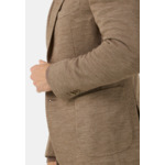 Veste Motif À Micro Structure En Laine Mélangée