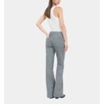 Pantalon Tailleur Flare À Carreaux Vichy Femme