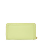 Premier Flirt De Lancel - Portefeuille Long Zippe - Citron Vert