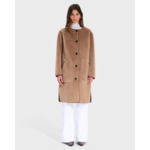 Manteau Mahona Camel en Polyester