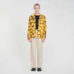 Blouson imprimé fleuri