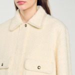 Veste courte en tweed