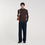 Pull à col cheminée