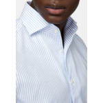 Chemise Rayée En Coton Dobby Regular Fit