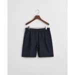 Relaxed Fit Linen Blend Pull-On Sho