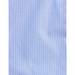 Chemise ajustée rayée bleue
