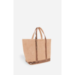 Cabas M En Lin En Viscose Et Polyester