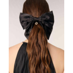 Barette nœud en satin