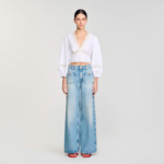 Top court en popeline