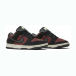 Nike Dunk Low SE Fleece Pack Bordeaux Crush