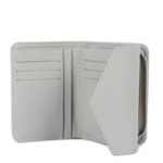 Portefeuille dos à dos A rabat avec pression Foulonne PM