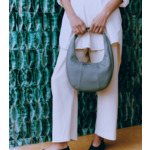 Sac hobo moyen modèle Juliette en cuir grainé