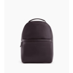 Sac à dos zippé Charles en cuir grainé