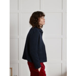 VESTE BOUCLETTE COL