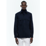 Surchemise en twill de coton