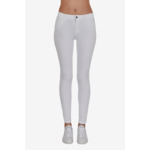 Pantalon 5 poches - jean blanc
