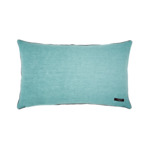 Yves Delorme - Housse de coussin en lin bleu, Pigment