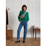 GILET MOHAIR TORSADES
