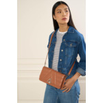 Sac trotteur A rabat avec fermoir M L.A. Alfa