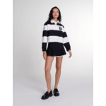 Mini-jupe tennis contrastée