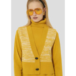 Gilet Gilles-Jaune Citron en Laine Rws