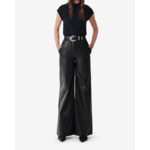 Pantalon Cargo En Cuir Mattias
