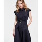 Robe Riyad Marine en Coton